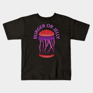 burger or jelly Kids T-Shirt